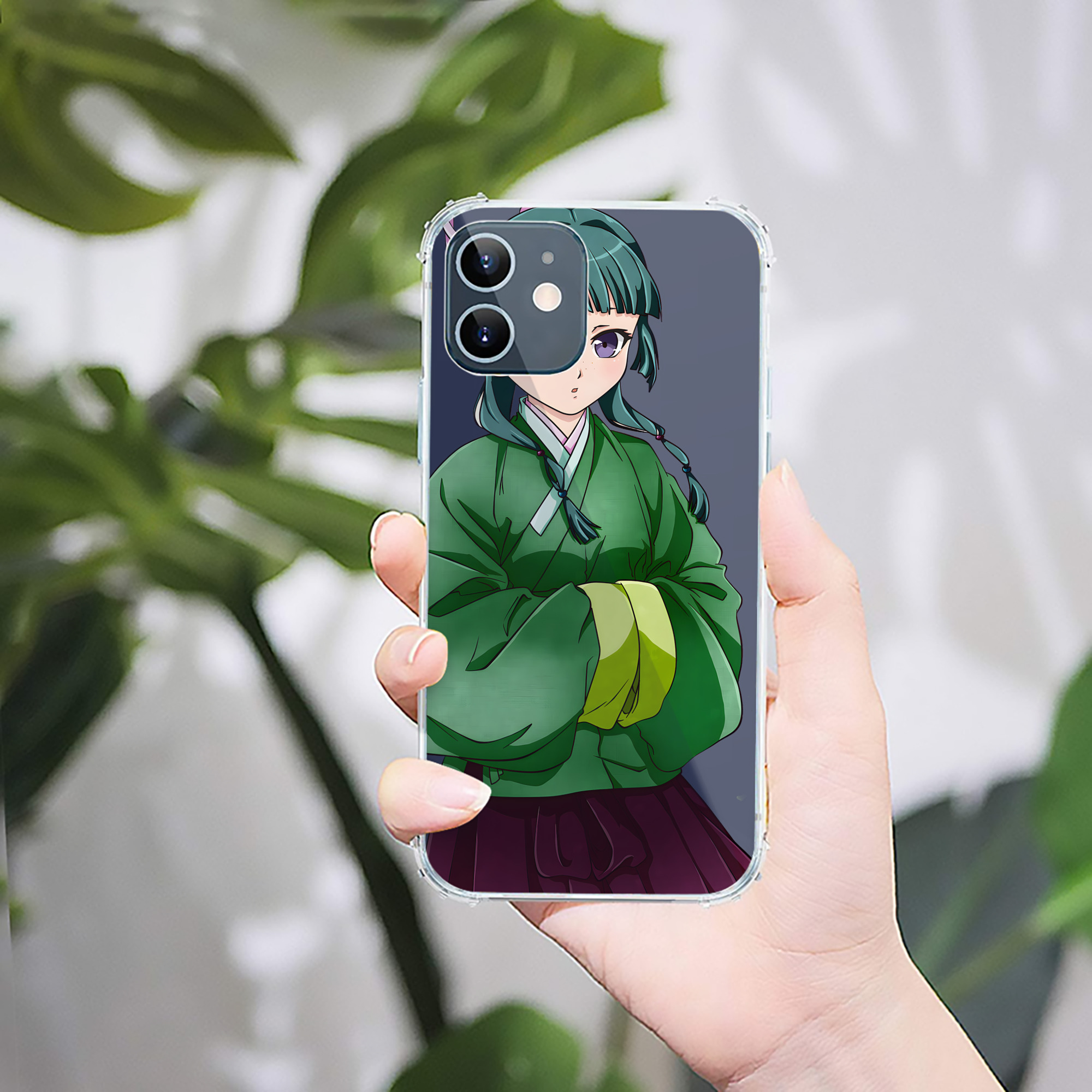 （画像用） 薬屋のひとりごと The Apothecary Diaries 【iPhone 12シリーズ対応】透明スマホケース（クリアソフトケース）